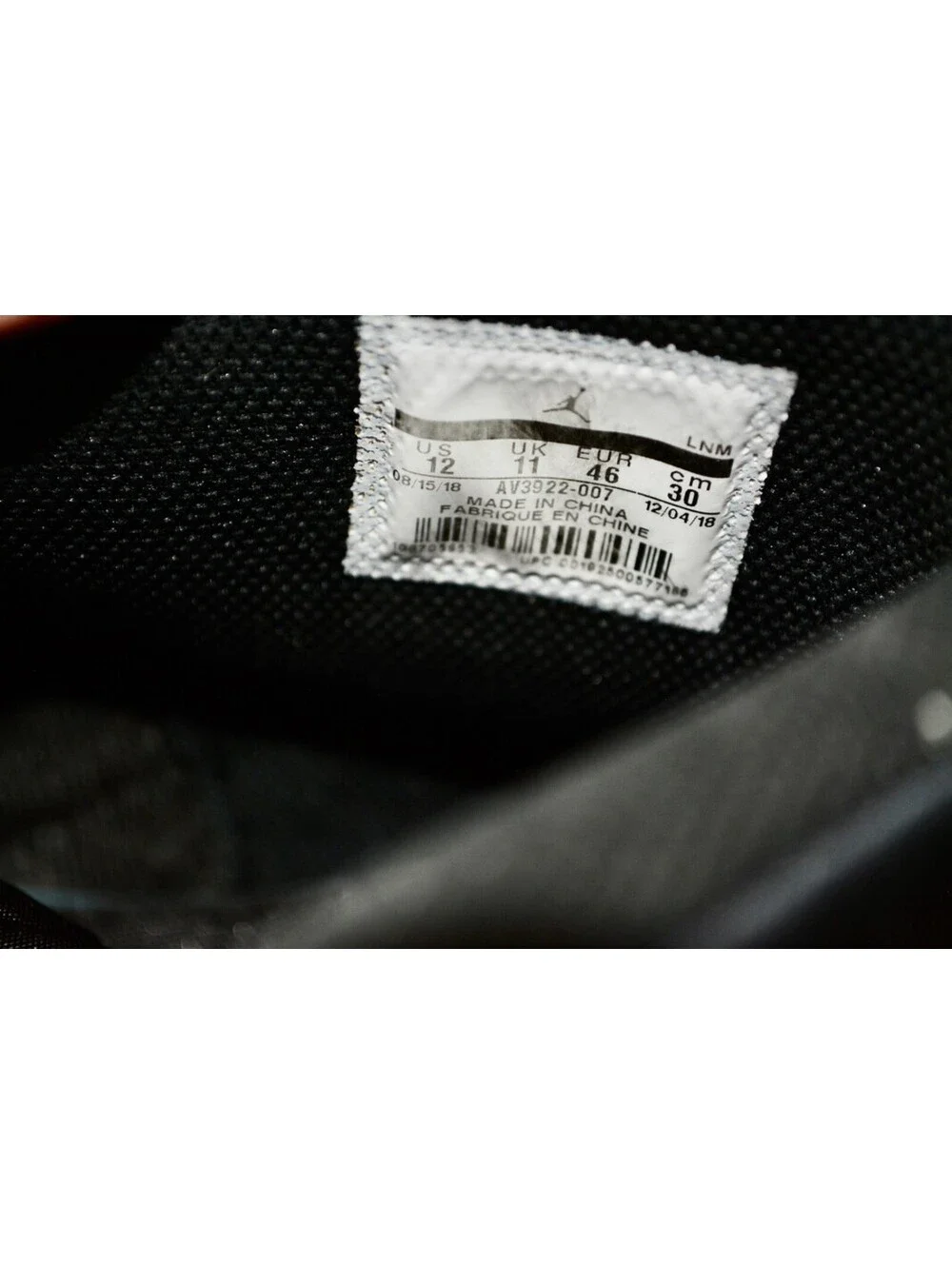 Size 12 - Air Jordan Legacy 312 Black Gold Patent Leather